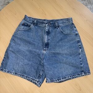 High Waisted Lee Denim Shorts Size 29